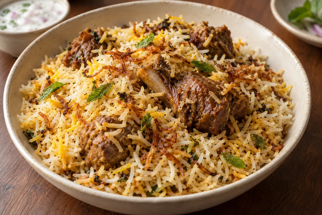 Mutton Dum Biryani